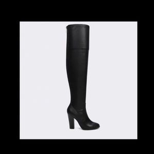 Aldo thigh high black boots. Size 6